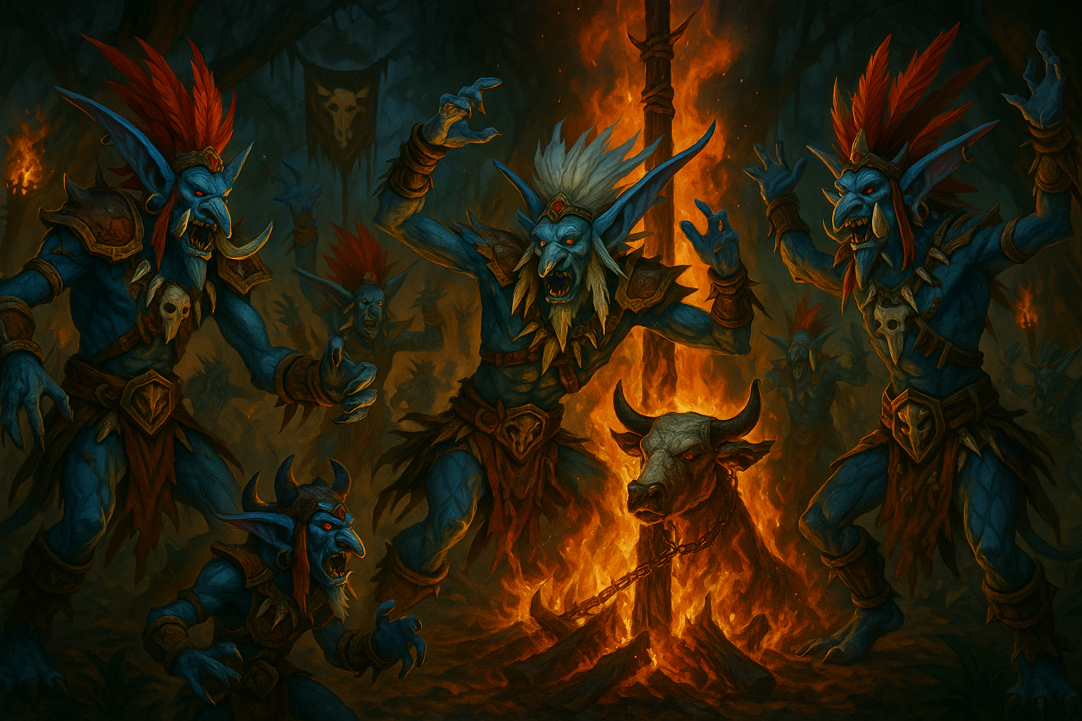 Dancing Troll Village overview